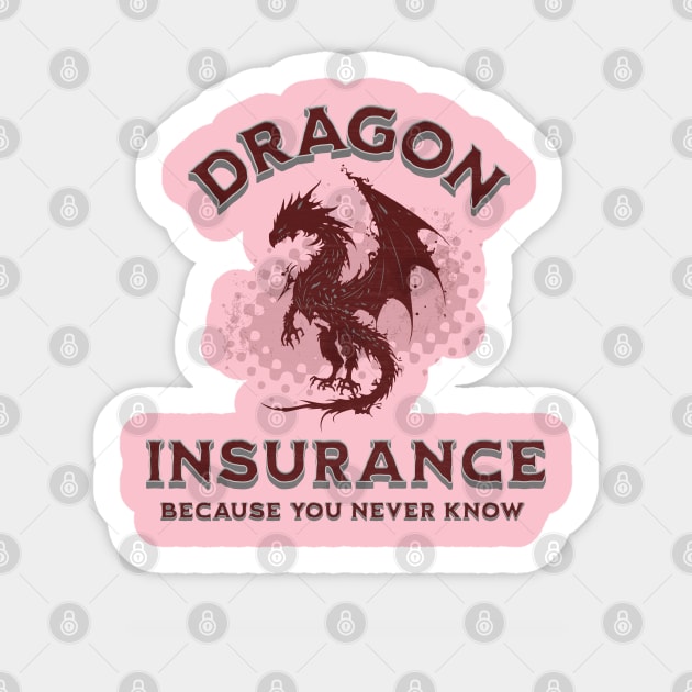 Dragon Insurance Sticker by Farm Road Mercantile 